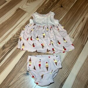 Hanna Andersson Ice Cream Set 6-12m